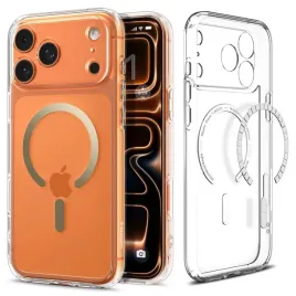 etui-spigen-hybrid-magsafe-na-apple-iphone-17-pro-przezroczysto-zlote