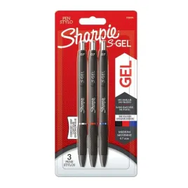zestaw-sharpie-s-gel-dlugopisy-zelowe-3-kolory-m-0-7mm-niebieski-czar
