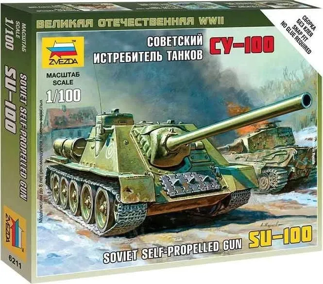 1-100-soviet-self-propelled-gun-su-100-stan-zlozenia-do-zlozenia