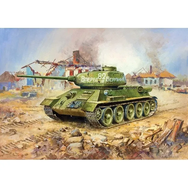 1-100-soviet-medium-tank-t-34-85-marka-zvezda-kod-producenta-6160