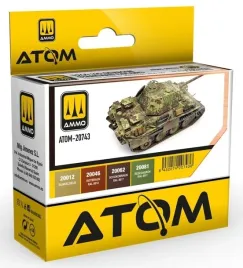 ammo-mig-20743-atom-1944-45-german-standard-colors-set-zestaw-farb-4x20ml