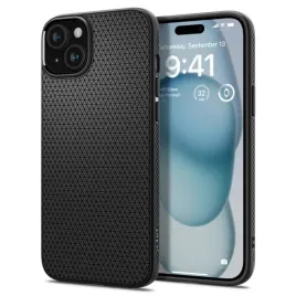 etui-spigen-nakladka-liquid-air-na-apple-iphone-15-61-matowa-czarna