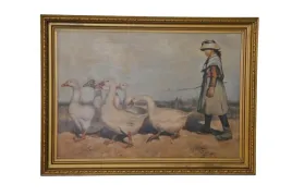wl-tetmajer-dziewczynka-z-gesiami-polski-obraz-olejny-na-plotnie