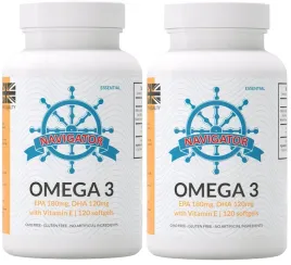 navigator-omega-3-witamina-e-120-kaps-epa-dha-mozg-kwasy-tluszczowe