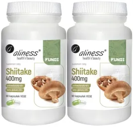 2x-aliness-shiitake-ekstrakt-40-20-400mg-90-vege-caps-cholesterol-odpornosc
