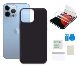 etui-matowe-do-iphone-13-pro-czarny-case-obudowa-plecki-folia-ochronna-tpu
