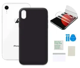 etui-matowe-do-iphone-xr-czarny-case-obudowa-plecki-folia-ochronna-tpu
