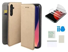 etui-z-klapka-do-samsung-galaxy-m55-5g-magnet-zloty-case-folia-ochronna