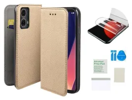etui-z-klapka-do-motorola-moto-g85-smart-magnet-zloty-folia-ochronna-tpu