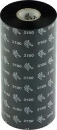 tasma-woskowa-zebra-2100-high-performance-wax-czarna-220mmx450m-rdzen-25mm