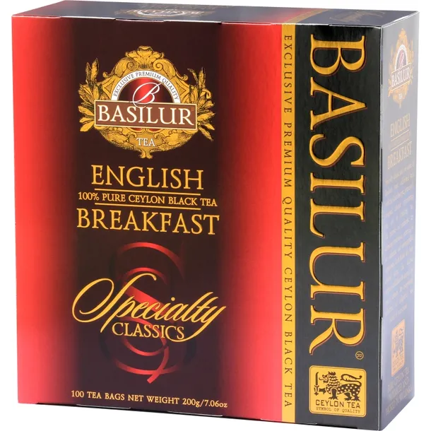 BASILUR English Breakfast sasz. 100x2g herbata ekspresowa