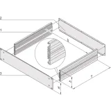 schroff-multipacpro-19-chassis-basic-kit-2-u-glebokosc-460-mm-stan-nowy
