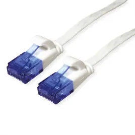 value-patchkabel-utp-cat6a-plaski-1-m-rj45-bialy-pozlacane-styki