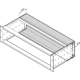 schroff-europacpro-tylna-pokrywa-3u-84hp-stal-nierdzewna-emc