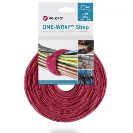 tasma-velcro-one-wrap-20x150-mm-100-szt-czerwona-do-wiazania-kabli