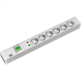 bachmann-listwa-zasilajaca-19-1-5u-6xschuko-spd-2m-biala