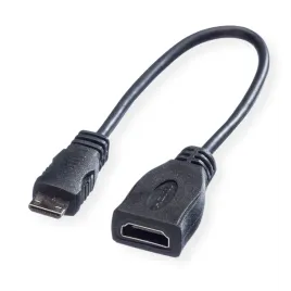 roline-kabel-hdmi-high-speed-ethernet-hdmi-zenski-mini-hdmi-meski-015-m