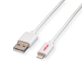 roline-kabel-lightning-usb-2-0-mfi-bialy-015-m