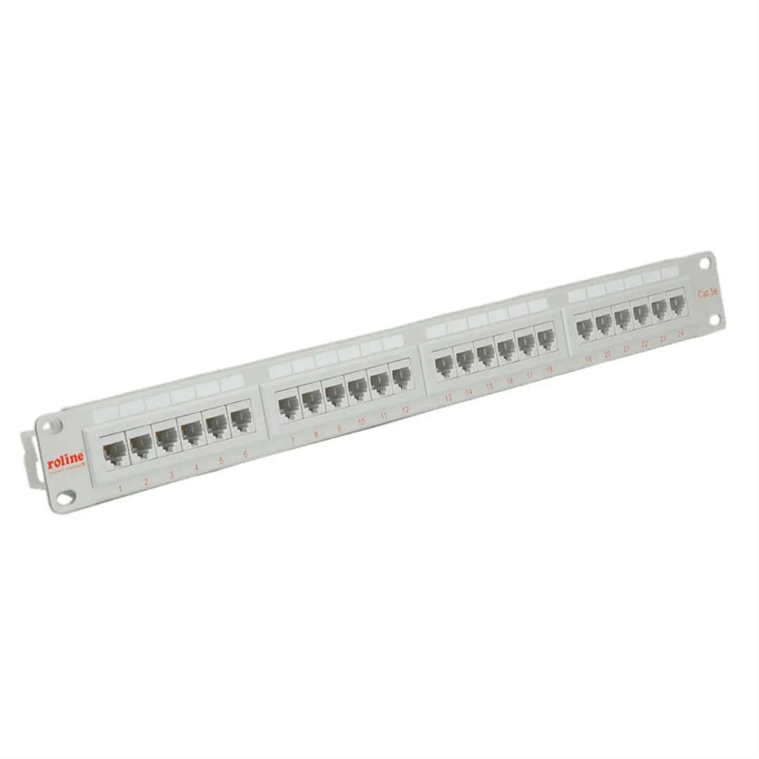 roline-cat-5e-class-d-patchpanel-19-24-porty-utp-grijs