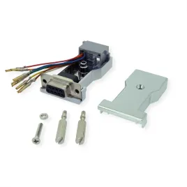 roline-db9-zenski-rj45-zenski-8p-8c-8-zyl-srebrny