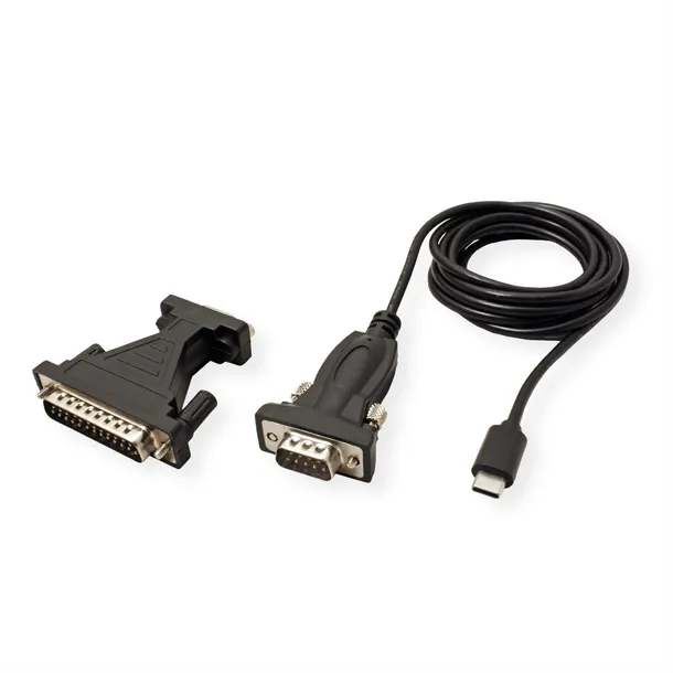value-kabel-konwertera-usb-serial-typ-c-rs232-czarny-18-m-kod-producenta-12-99-1162