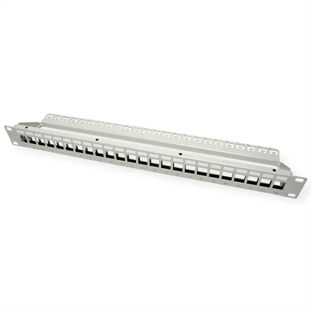 patch-panel-roline-cat-6-19-keystone-24p-ekranowany-szary