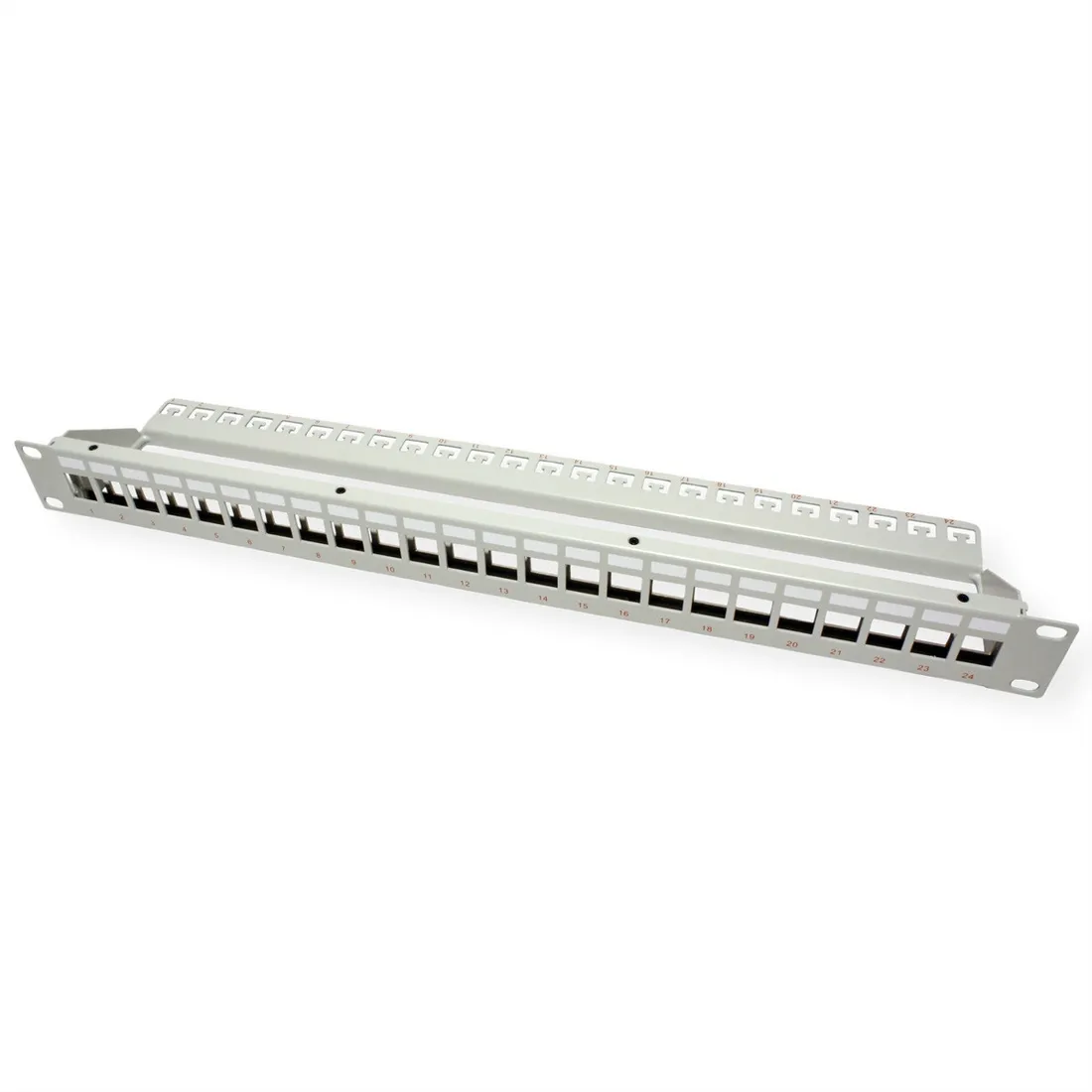 patch-panel-roline-cat-6-19-keystone-24p-ekranowany-szary
