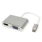 roline-display-adapter-usb-typu-c-vga-hdmi-marka-roline