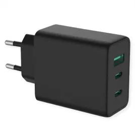 ladowarka-value-usb-z-wtyczka-euro-3-portowa-typ-a-2x-typ-c-65w-gan
