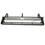 patch-panel-roline-19-keystone-16p-ekranowany-czarny-marka-roline