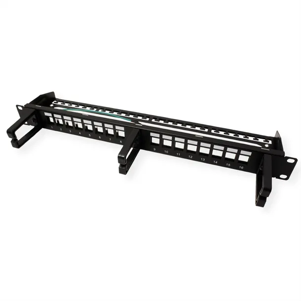 patch-panel-roline-19-keystone-16p-ekranowany-czarny-producent-roline