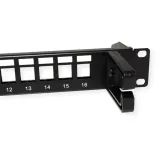 patch-panel-roline-19-keystone-16p-ekranowany-czarny-stan-nowy-kod-producenta-26-11-0363