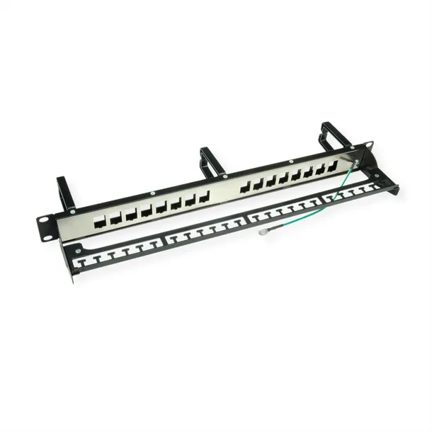 patch-panel-roline-19-keystone-16p-ekranowany-czarny-stan-nowy-marka-roline