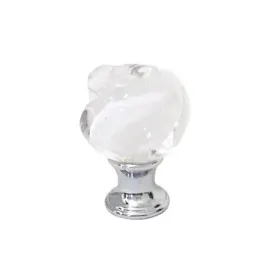 galka-meblowa-kula-25-mm-szklo-krysztal-murano-mosiadz-chrom