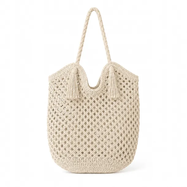 TORBA PLAŻOWA BOHO SŁOMIANA MIEJSKA SHOPPERKA NA PLAŻĘ NA ZAKUPY TOREBKA