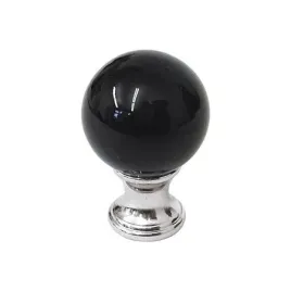 galka-meblowa-kula-30-mm-szklo-krysztal-murano-mosiadz-chrom-czarny