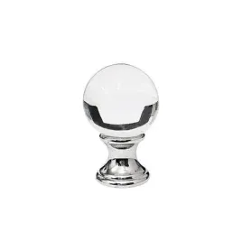 alka-meblowa-kula-przezroczysta-20-mm-szklo-krysztal-murano-mosiadz-chrom