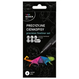 cienkopisy-precyzyjne-czarne-zestaw-6-grubosci-kidea