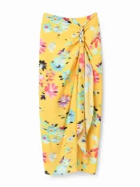 desigual-spodnica-prosta-midi-rozmiar-s