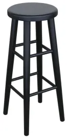 taboret-barowy-hoker-drewniany-stolek-80cm-czarny