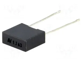 kondensator-poliestrowy-1uf-40v-63v-75mm-5percent-10x4x9mm-x5szt