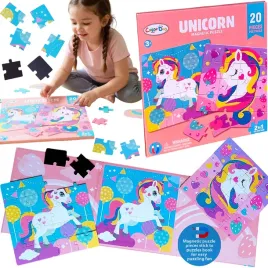 magnetyczna-ukladanka-jednorozec-ksiazeczka-puzzle-magnetyczne-zabawka