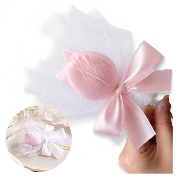 Podziękowania dla gości świeca upominek na ślub urodziny roczek baby shower