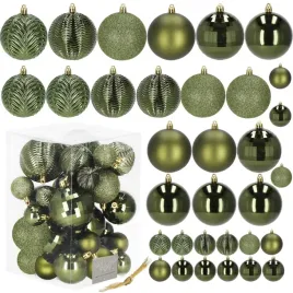 bombki-choinkowe-33-szt-ozdoby-swiateczne-8-6-4cm-zielone
