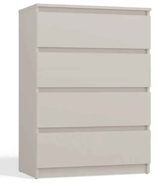 Komoda Malwa z czterema szufladami 70 cm kaszmir