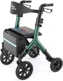 chodzik-dla-seniorow-skladany-rollator-z-siedziskiem-zielony