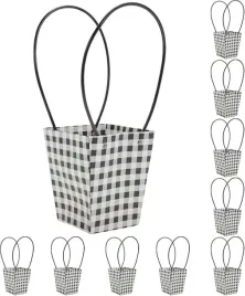 torebki-na-kwiaty-z-motywem-czarnej-kratki-13x95x155-cm-zestaw-10szt