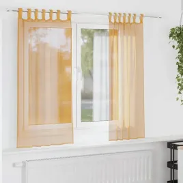vidaxl-zaslony-woalowe-z-petelkami-2-szt-pomaranczowe-140x175-cm