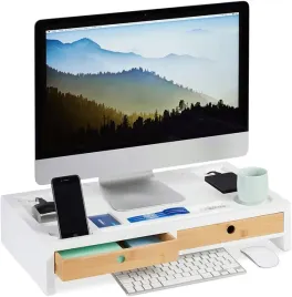 podstawka-pod-monitor-z-szufladami-bambusowa-organizer-biurowy