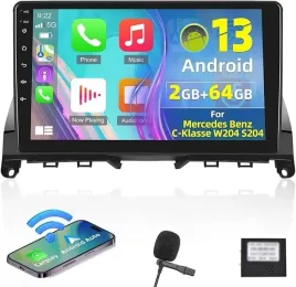 radio-samochodowe-9-android-13-dla-mercedes-benz-klasa-c